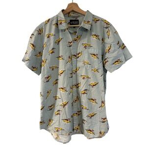 RUDE Men's Light Blue‎ Surfing corgi